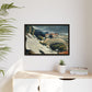 Cézanne, Paul - L’Estaque, Melting Snow (1870) - Matte Canvas, Framed