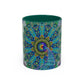 Pacio, Adam - Melek Taus Mandala - Colorful Accent Mugs