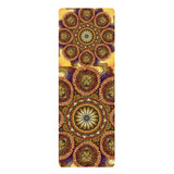 Lion Summer Mandala - Rubber Yoga Mat