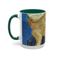 Van Gogh, Vincent - Portrait of Dr. Paul Gachet (1890) - Colorful Accent Mugs