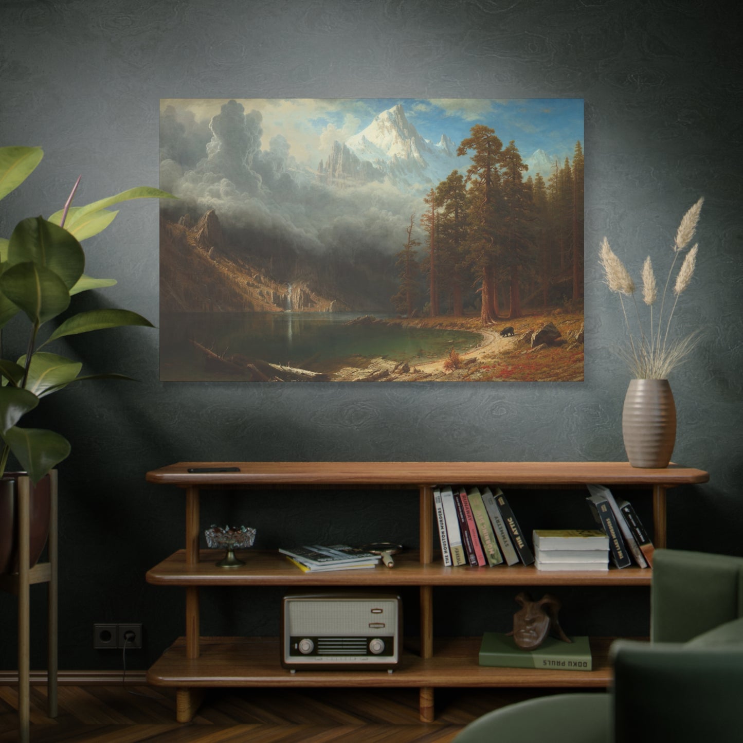 Bierstadt, Albert - Mount Corcoran (1877)- Canvas Block, unframed