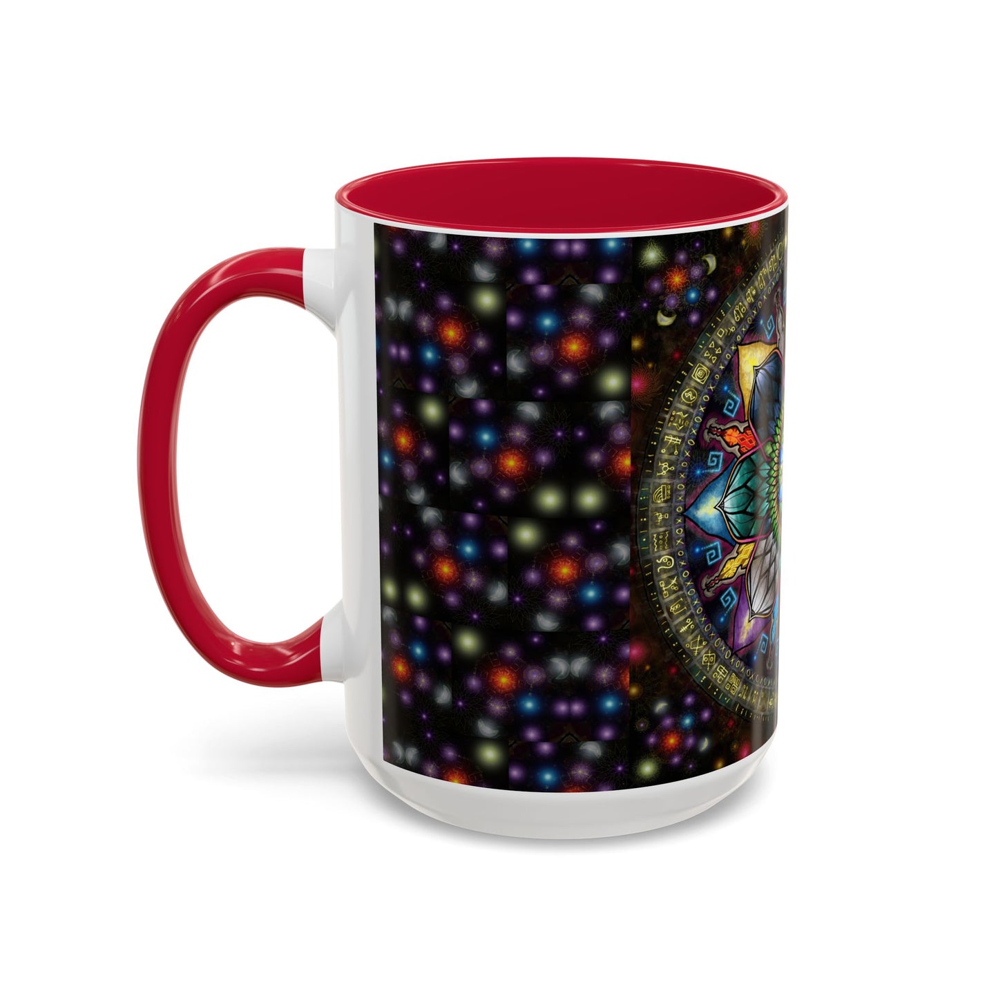 Pacio, Adam - Mystic Jewel Mandala - Colorful Accent Mugs