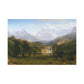 Bierstadt, Albert - The Rocky Mountains, Lander’s Peak (1863) - Canvas Block, unframed