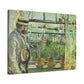 Morisot, Berthe - Eugene Manet on the Isle of Wight (1875) - Canvas Block, unframed
