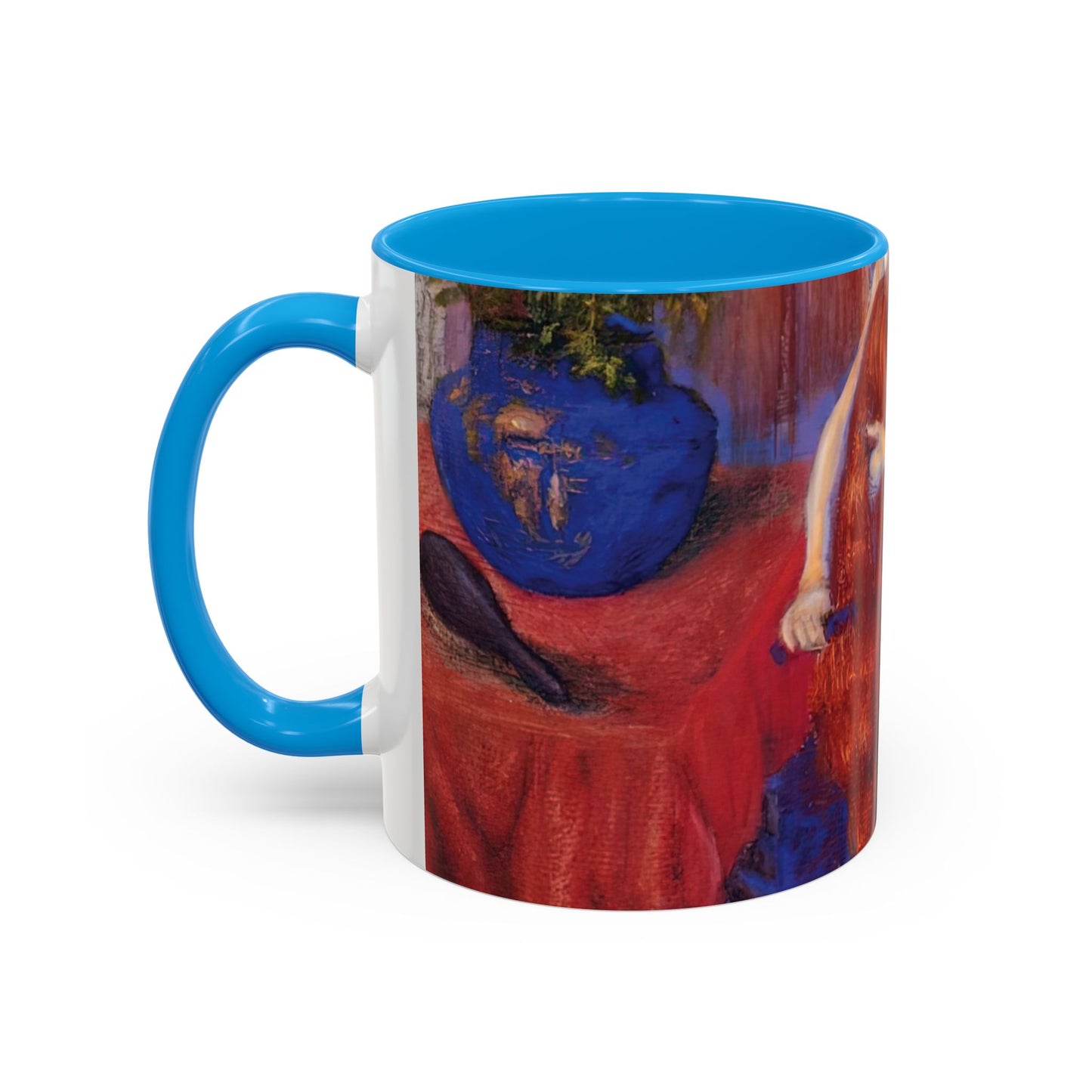 Ranson, Paul - The Golden Head of Hair (1909) - Colorful Accent Mugs