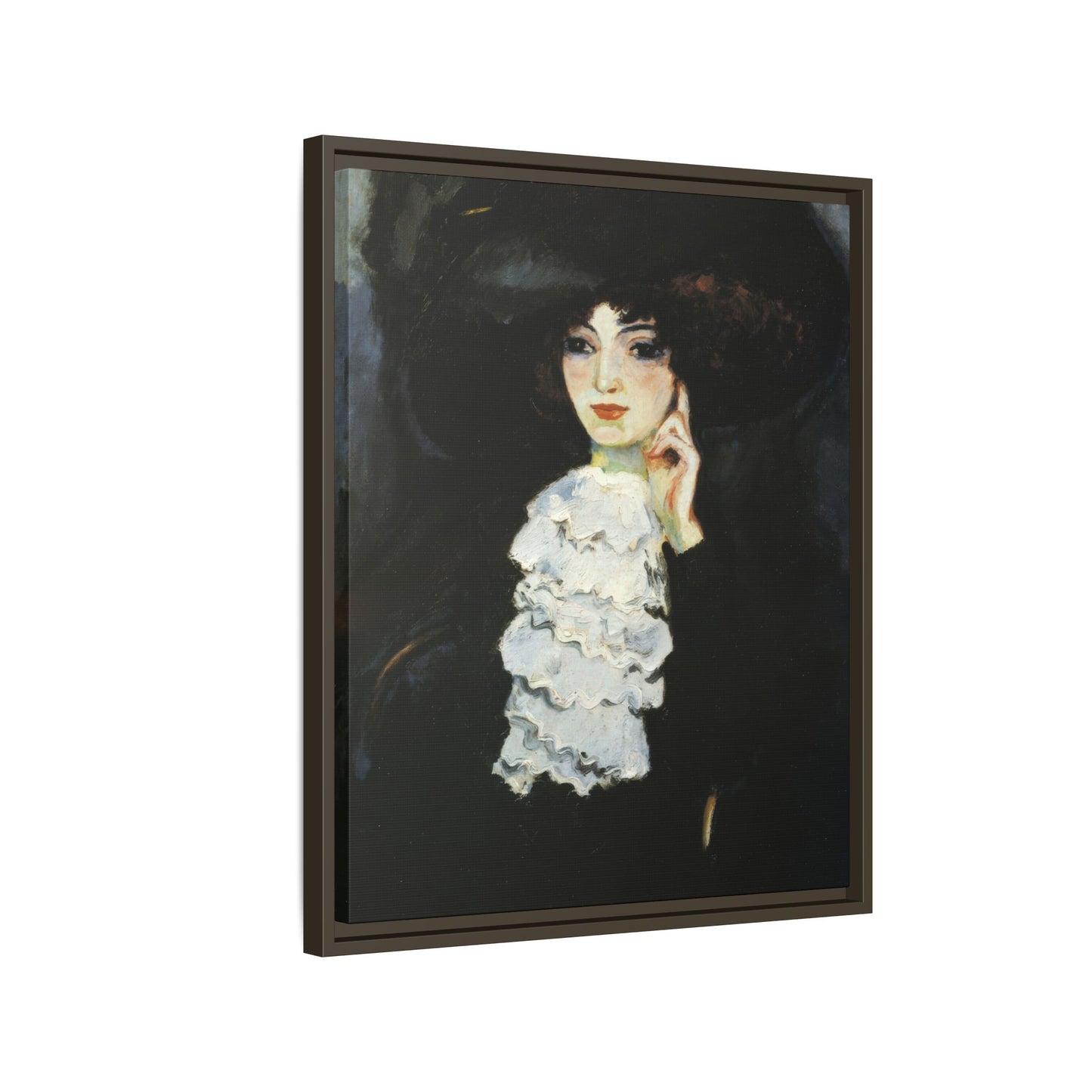 Van Dongen, Kees - Woman with Frill (1905) - Matte Canvas, Framed