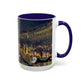 Pissarro, Camille - The Boulevard Montmartre At Night (1897) - Colorful Accent Mugs