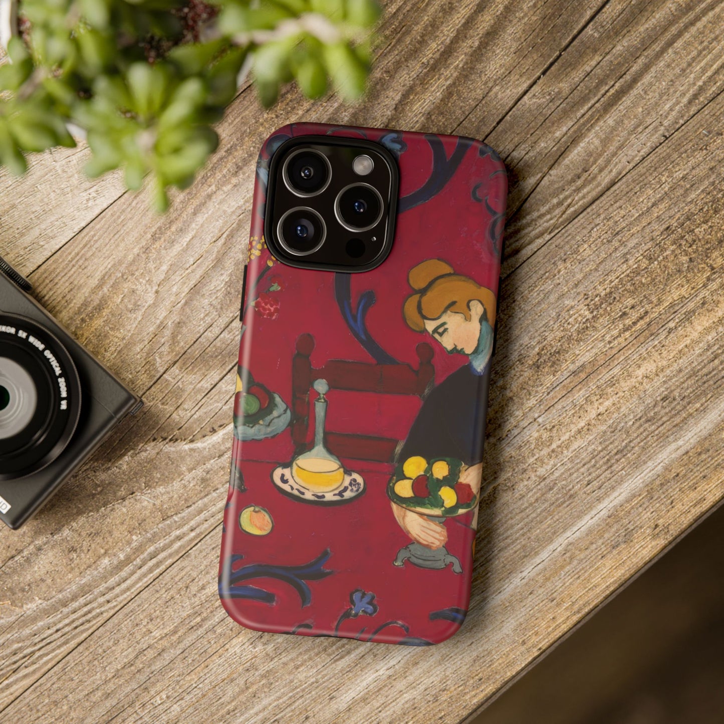 Matisse, Henri - The Dessert Harmony in Red (1893) - Tough Phone Cases