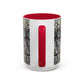 Pacio, Adam - Memento Mori Mandala - Colorful Accent Mugs