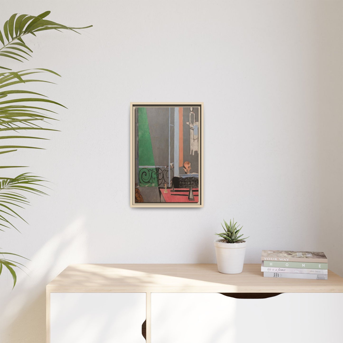 Matisse, Henri - Piano Lesson (1916) - Matte Canvas, Framed