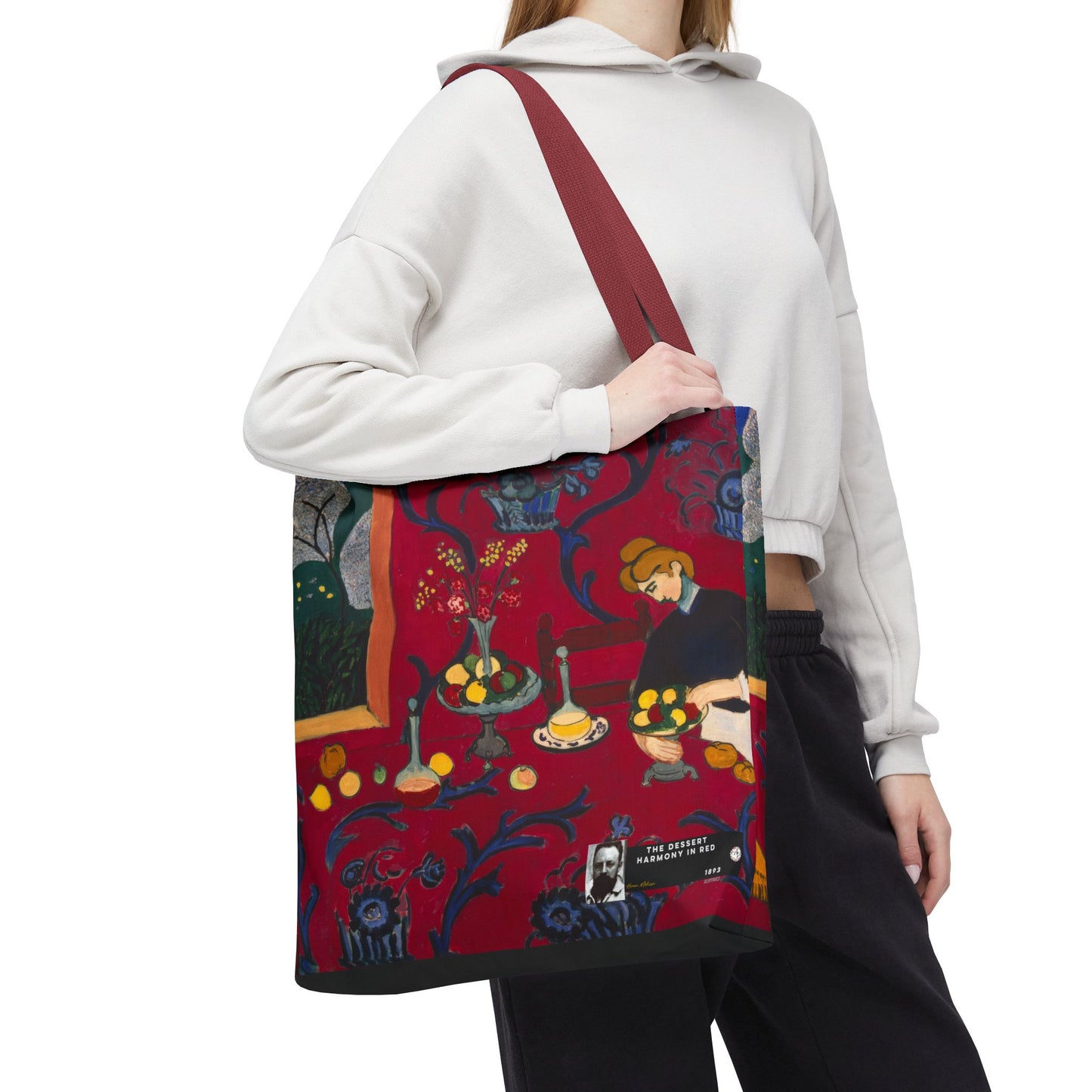Matisse, Henri - The Dessert Harmony in Red (1908)- Tote Bag