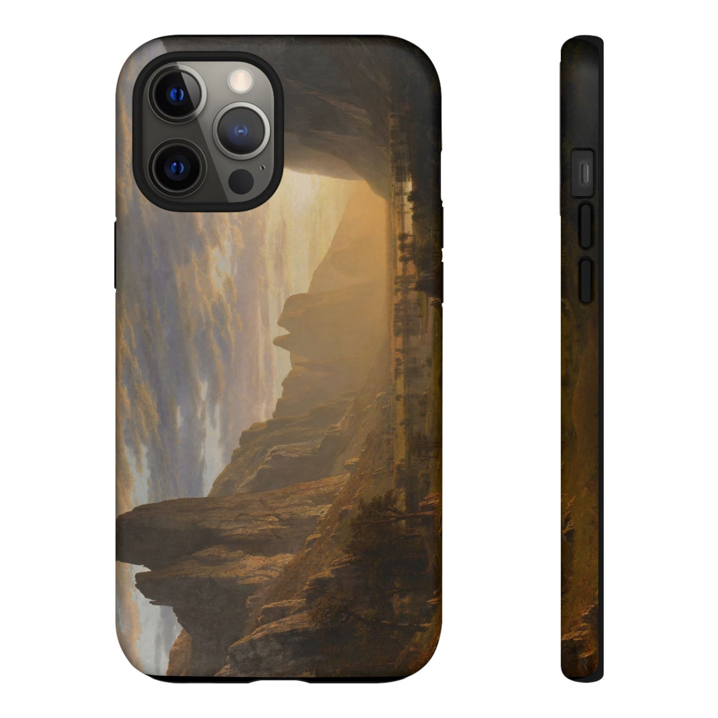 Bierstadt, Albert - Looking Down Yosemite Valley (1865) - Tough Phone Cases