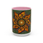 Pacio, Adam - Monarch Butterfly Mandala - Colorful Accent Mugs