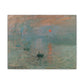 Monet, Claude - Impression, Sunrise (1872) - Canvas Block, unframed