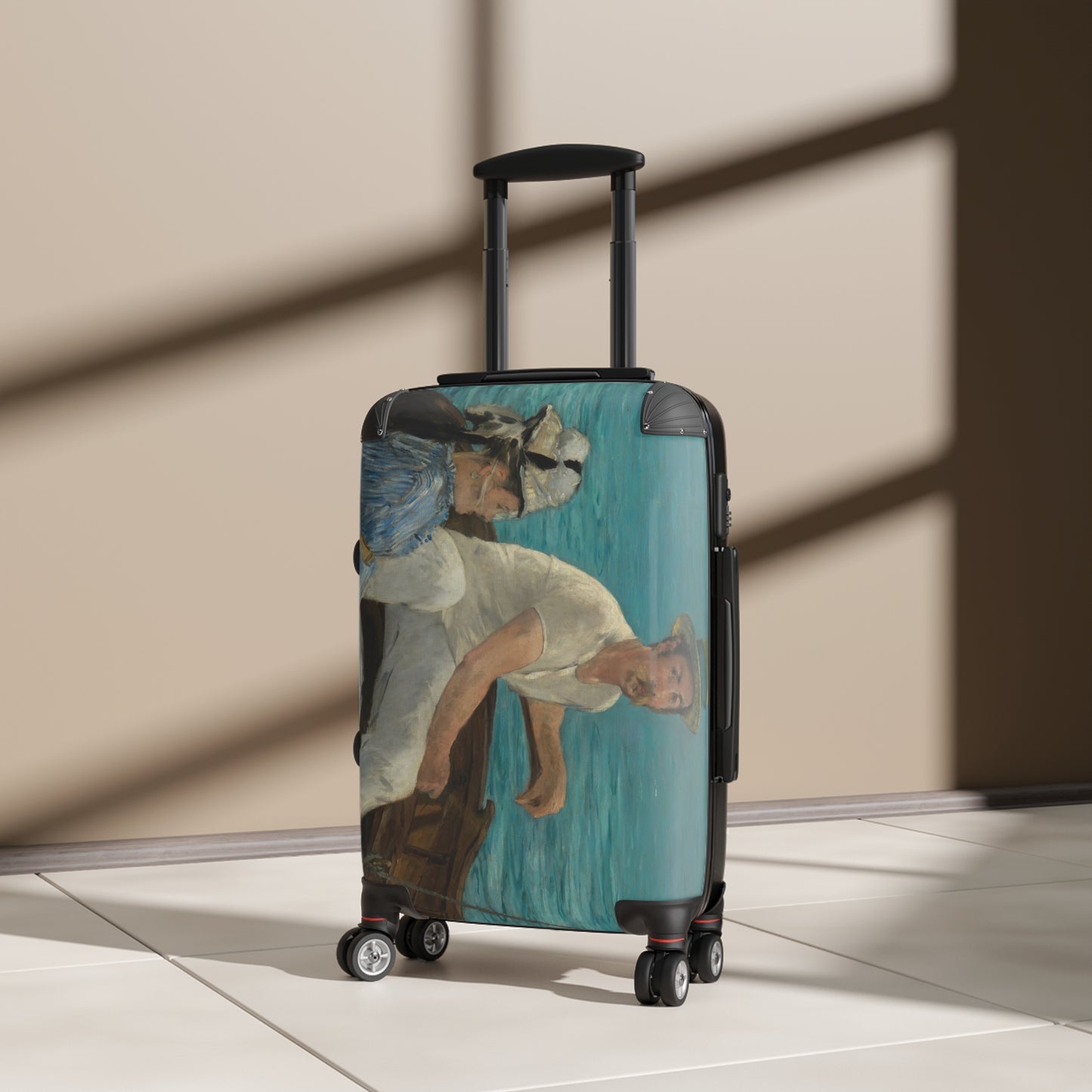 Manet, Édouard - Boating (1874) - Suitcase