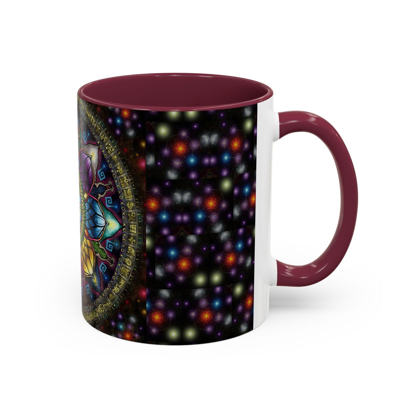 Pacio, Adam - Mystic Jewel Mandala - Colorful Accent Mugs