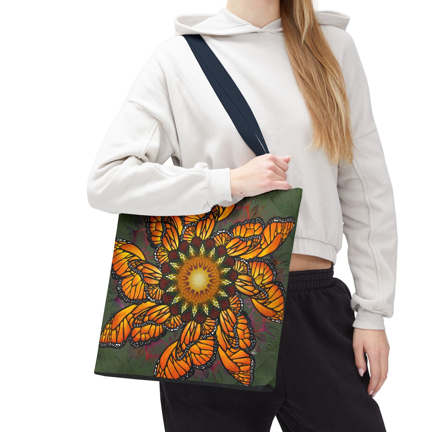 Pacio, Adam - Monarch Butterfly Mandala - Tote Bag