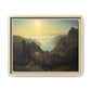 Bierstadt, Albert - Donner Lake from the Summit (1873) - Matte Canvas, Framed