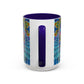 Pacio, Adam - Melek Taus Mandala - Colorful Accent Mugs