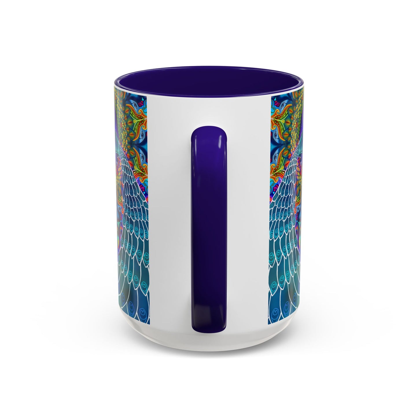 Pacio, Adam - Melek Taus Mandala - Colorful Accent Mugs