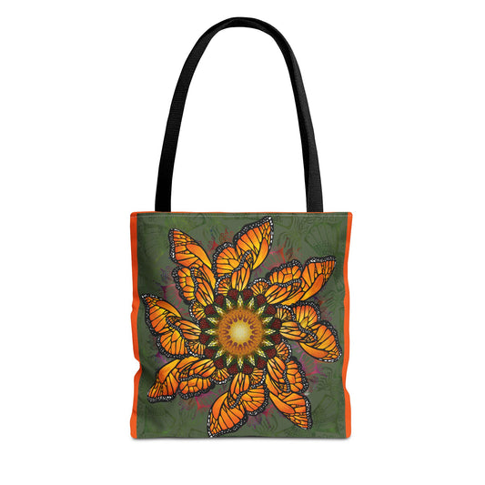 Monarch Butterfly Mandala - Tote Bag