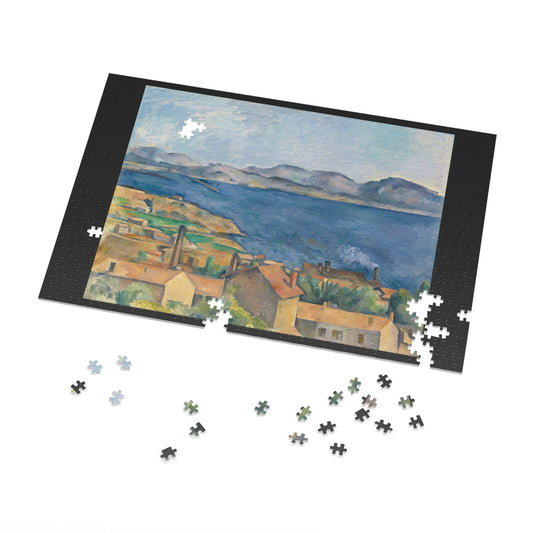 Cézanne's "The Bay of Marseille, Seen from L'Estaque" - 1000pc Jigsaw Puzzle