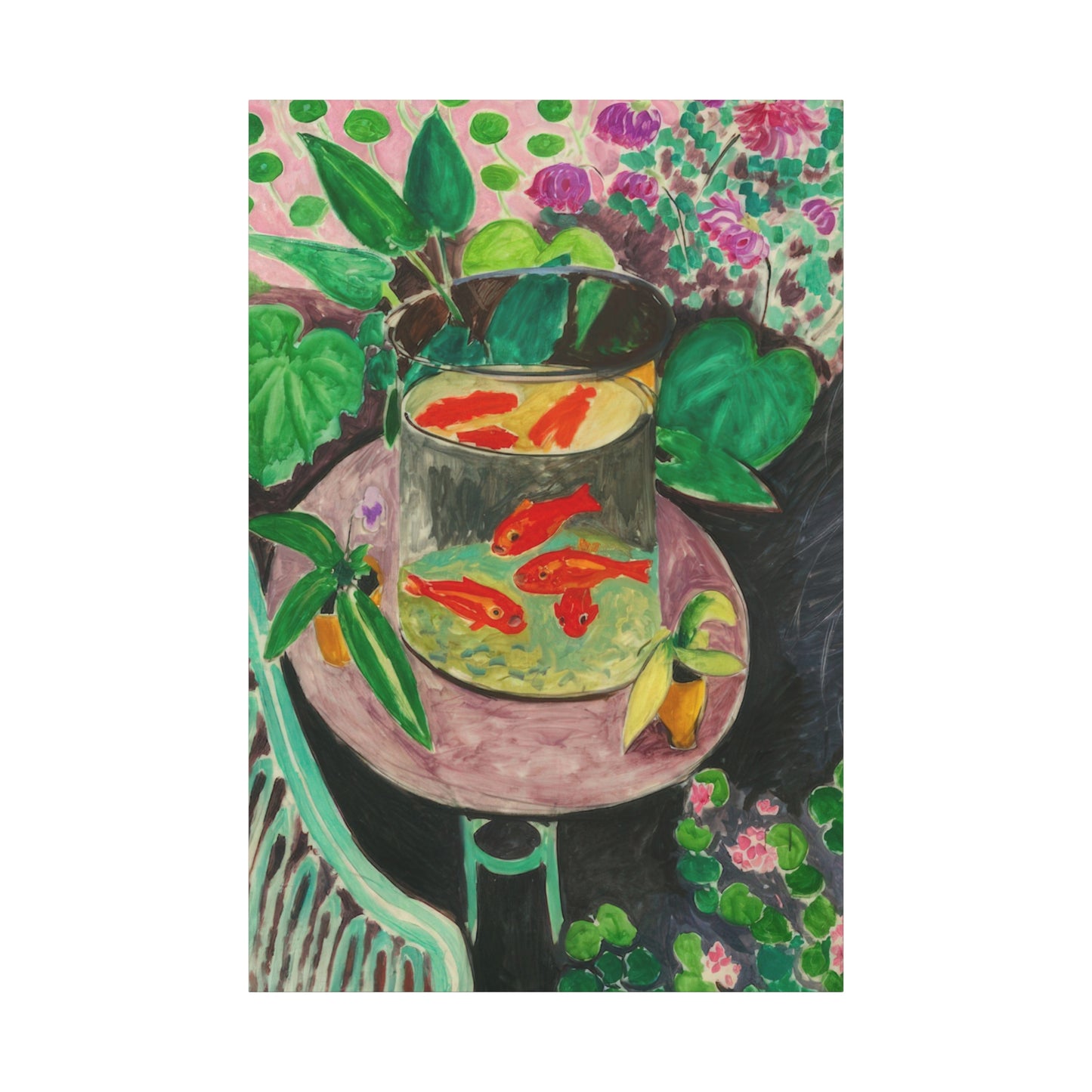 Matisse, Henri - The Goldfish (1912) - Canvas Block, unframed