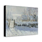 Monet, Claude - The Magpie (1868) - Canvas Block, unframed