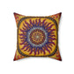 Pacio, Adam - Solar Disc Mandala - Suede Square Pillow