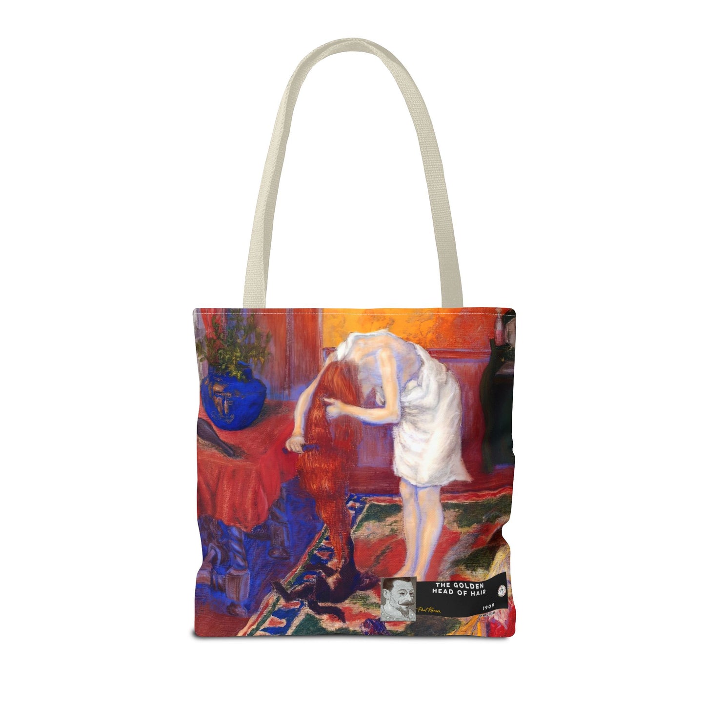 Ranson, Paul - The Golden Head of Hair (1909) - Tote Bag