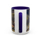 Pissarro, Camille - The Boulevard Montmartre At Night (1897) - Colorful Accent Mugs