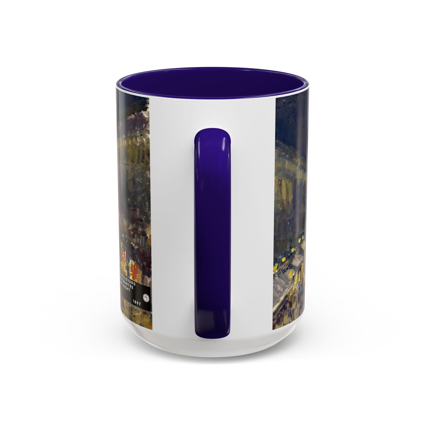Pissarro, Camille - The Boulevard Montmartre At Night (1897) - Colorful Accent Mugs