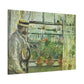 Morisot, Berthe - Eugene Manet on the Isle of Wight (1875) - Canvas Block, unframed