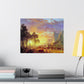 Bierstadt, Albert - Oregon Trail (1869) - Satin Posters