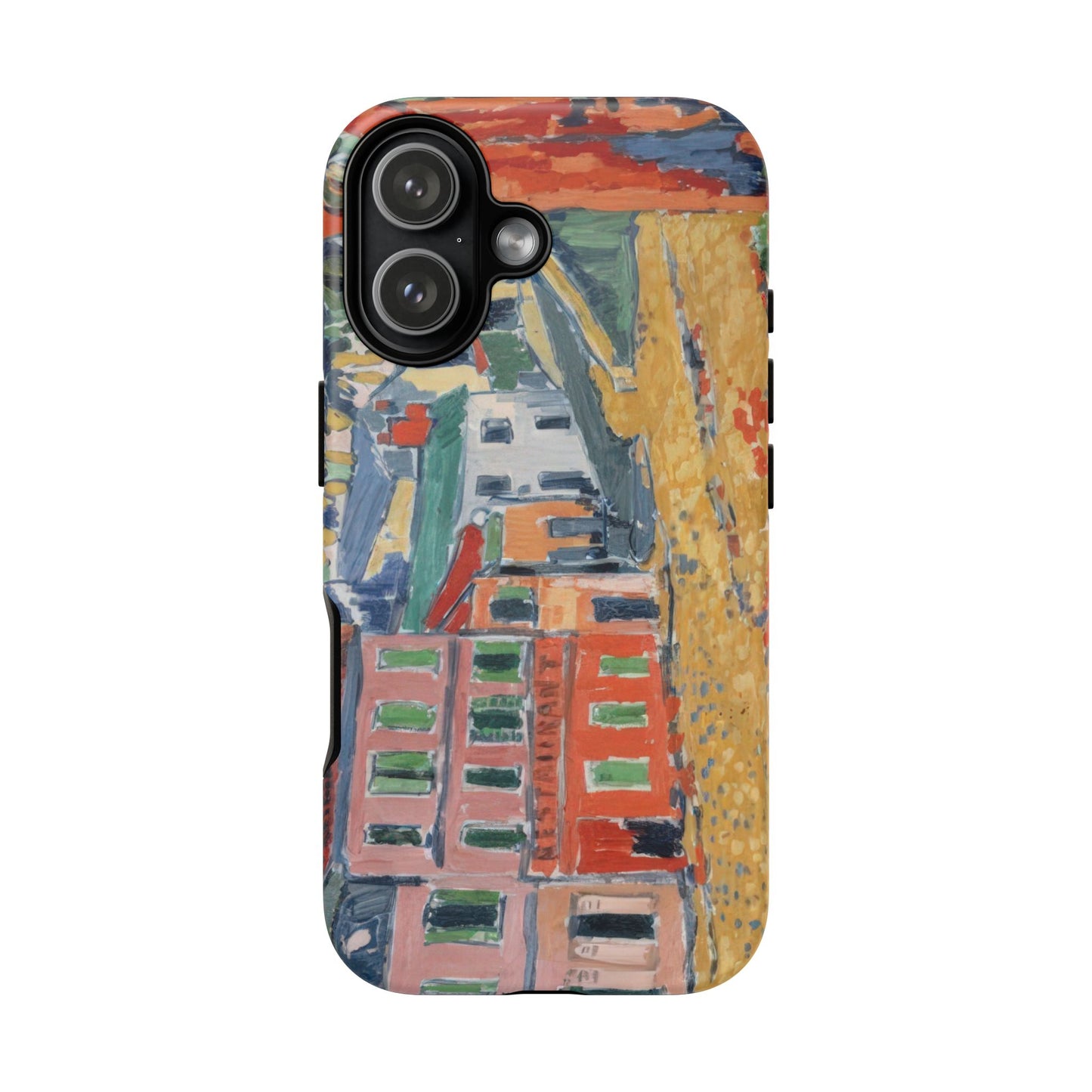 de Vlaminck, Maurice - Restaurant de la Machine à Bougival (1905) - Tough Phone Cases