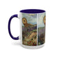 Redon, Odilon - The Cyclops (1914) - Colorful Accent Mugs
