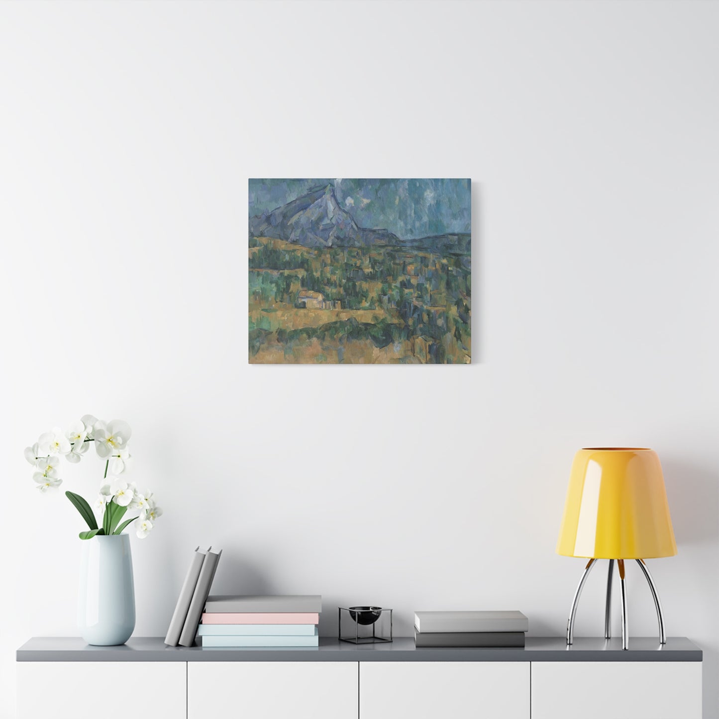 Cézanne, Paul - Mont Sainte-Victoire (1902) - Canvas Block, unframed