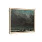 Courbet, Gustave - The Sea (1865) - Matte Canvas, Framed