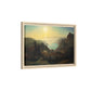 Bierstadt, Albert - Donner Lake from the Summit (1873) - Matte Canvas, Framed