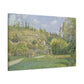 Pissarro, Camille - A Cowherd at Valhermeil, Auvers-sur-Oise (1874) - Canvas Block, unframed