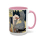 Toulouse-Lautrec, Henri - Moulin Rouge - La Goulue (1891) - Colorful Accent Mugs