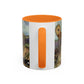 Redon, Odilon - The Cyclops (1914) - Colorful Accent Mugs