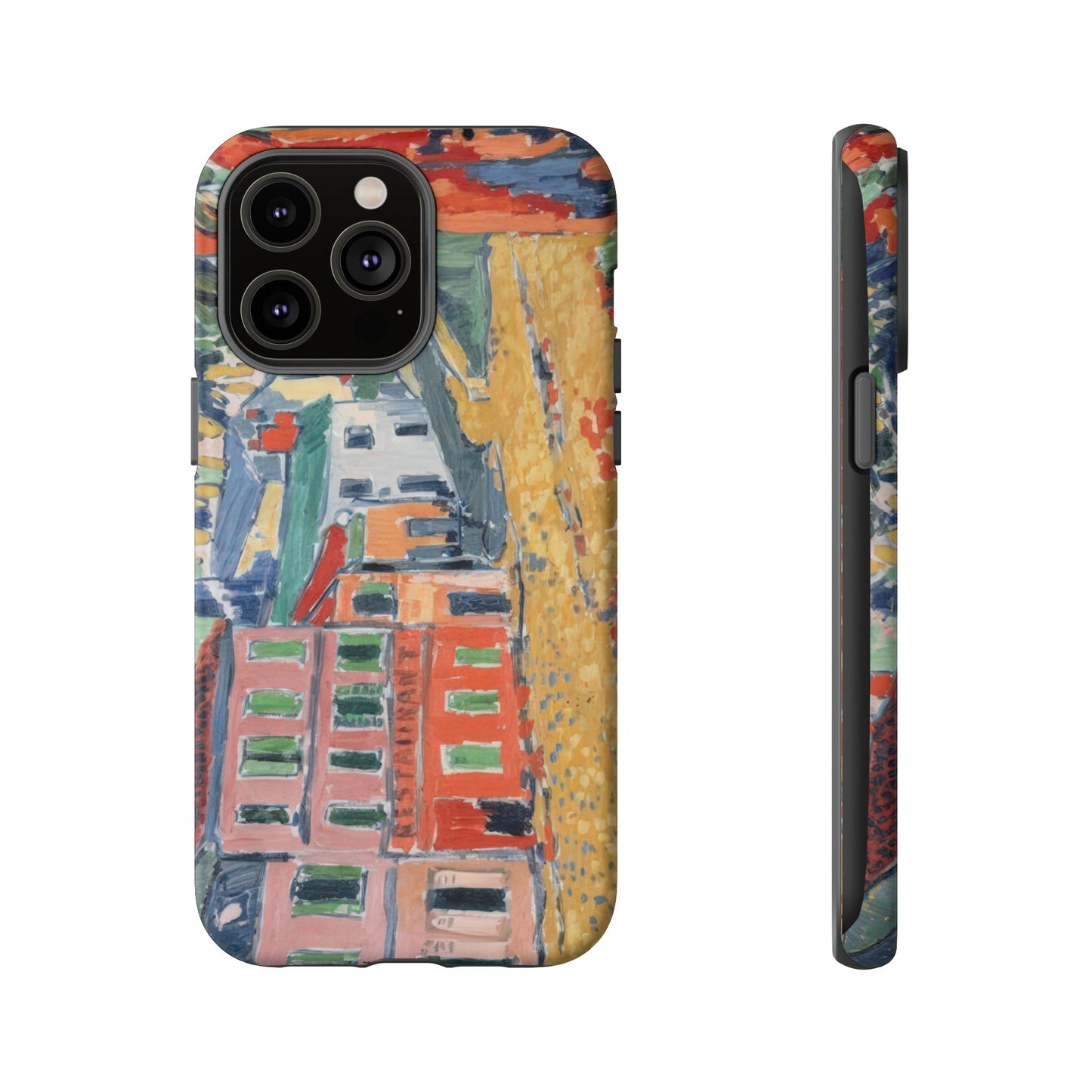 de Vlaminck, Maurice - Restaurant de la Machine à Bougival (1905) - Tough Phone Cases