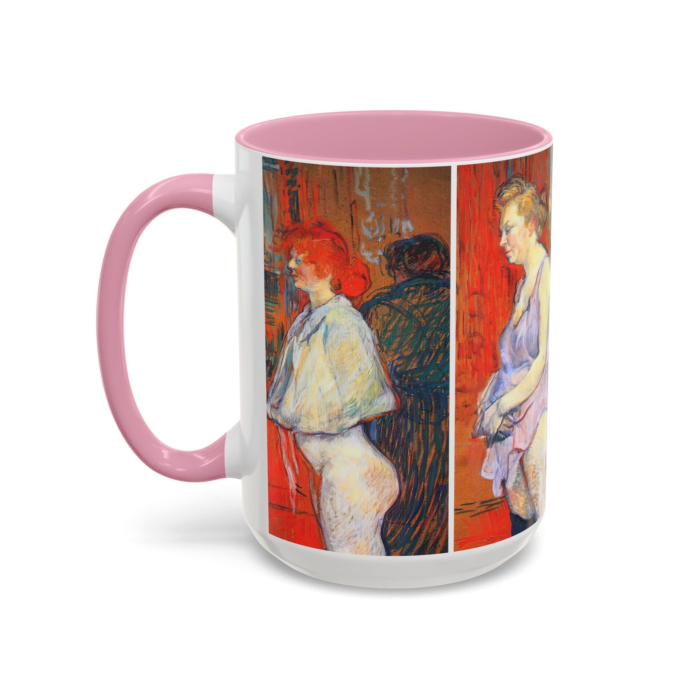 Toulouse-Lautrec, Henri - The Medical Inspection (1894) - Colorful Accent Mugs