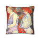 Toulouse-Lautrec, Henri - The Medical Inspection (1894) - Suede Square Pillowcase
