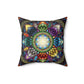 Pacio, Adam - Mystic Jewel Mandala - Suede Square Pillow