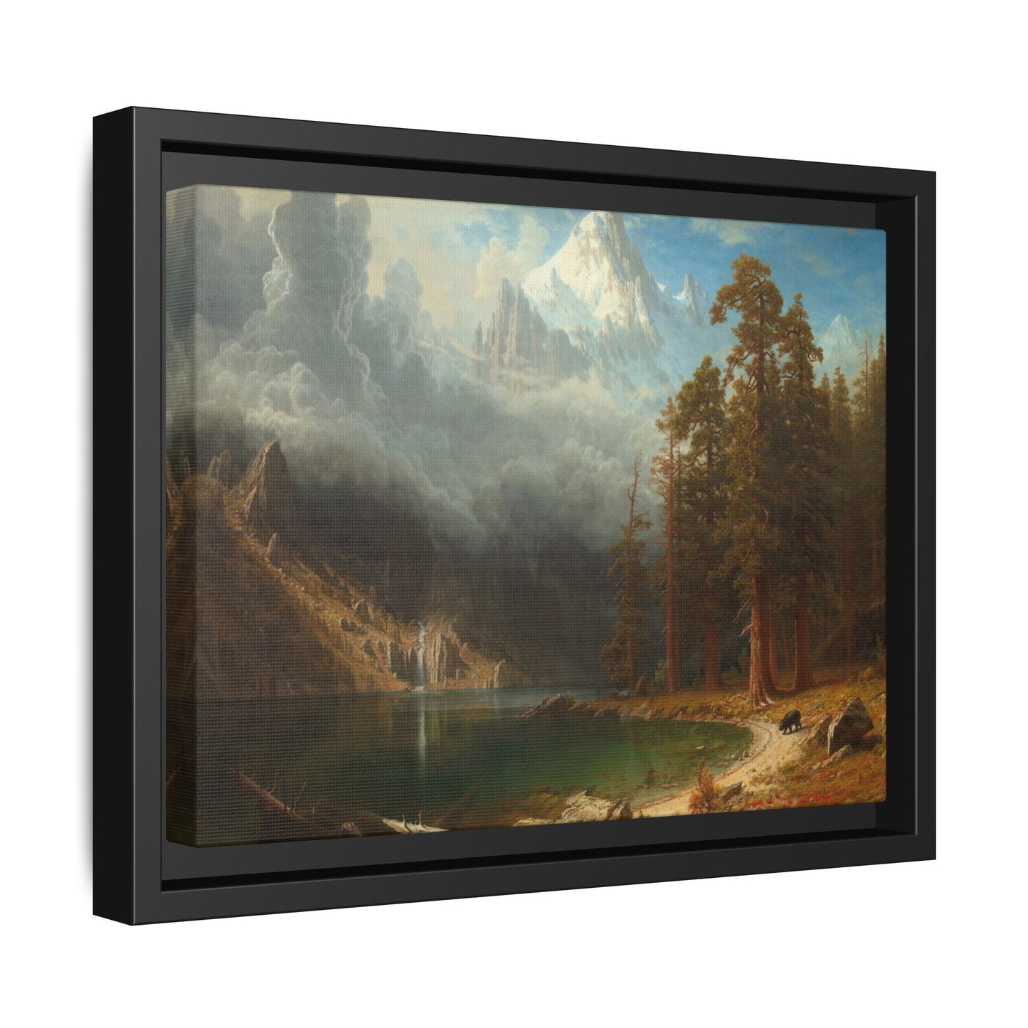 Bierstadt, Albert - Mount Corcoran (1877) - Matte Canvas, Framed