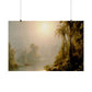 Church, Frederic Edwin - Morning in the Tropics (1858) - Satin Posters