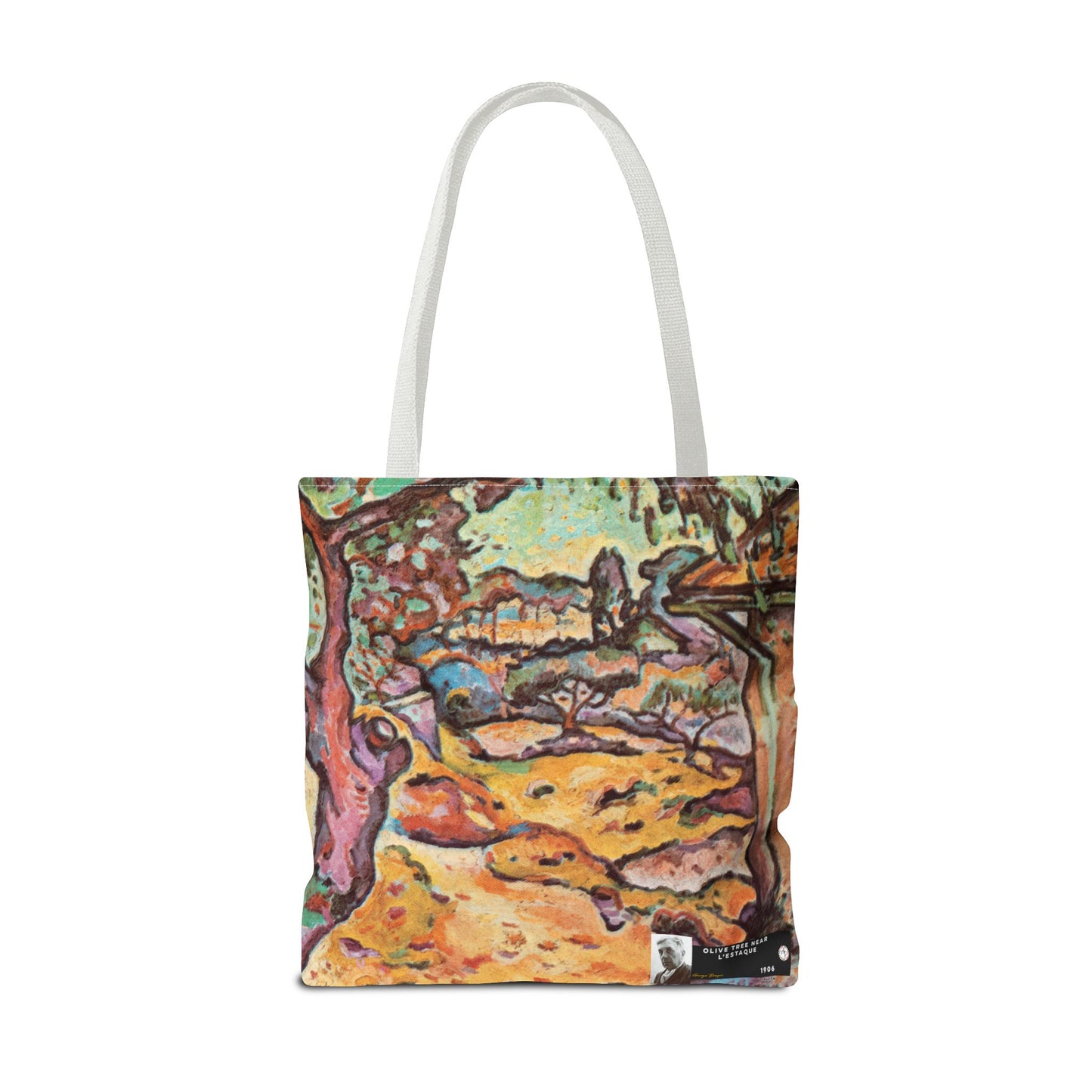 Braque, Georges - Olive Tree near L'Estaque (1906) - Tote Bag