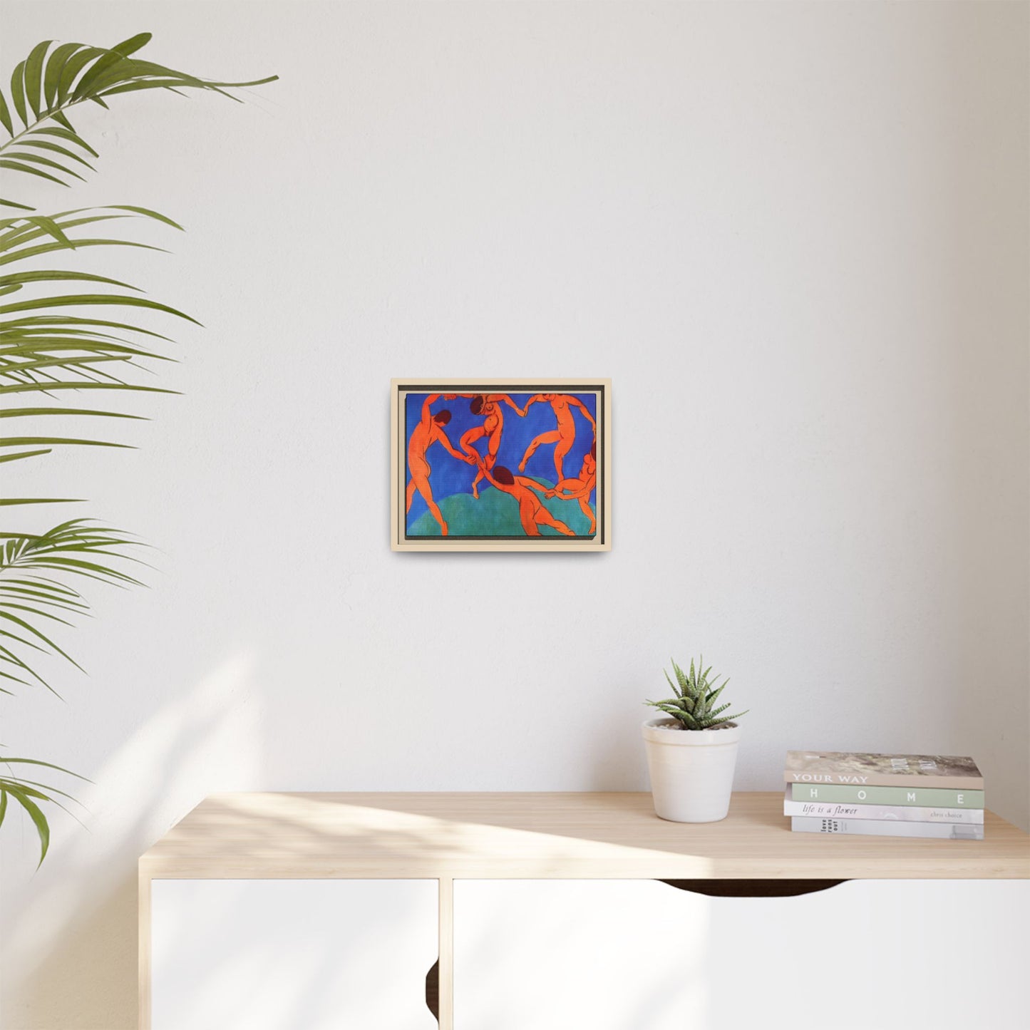 Matisse, Henri - Dance (II) (1910) - Matte Canvas, Framed